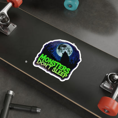 Fun Monster Die-Cut Stickers for Halloween Vibes, Laptop Decor, Gift for Teens, Party Decorations, Spooky Home Accessories