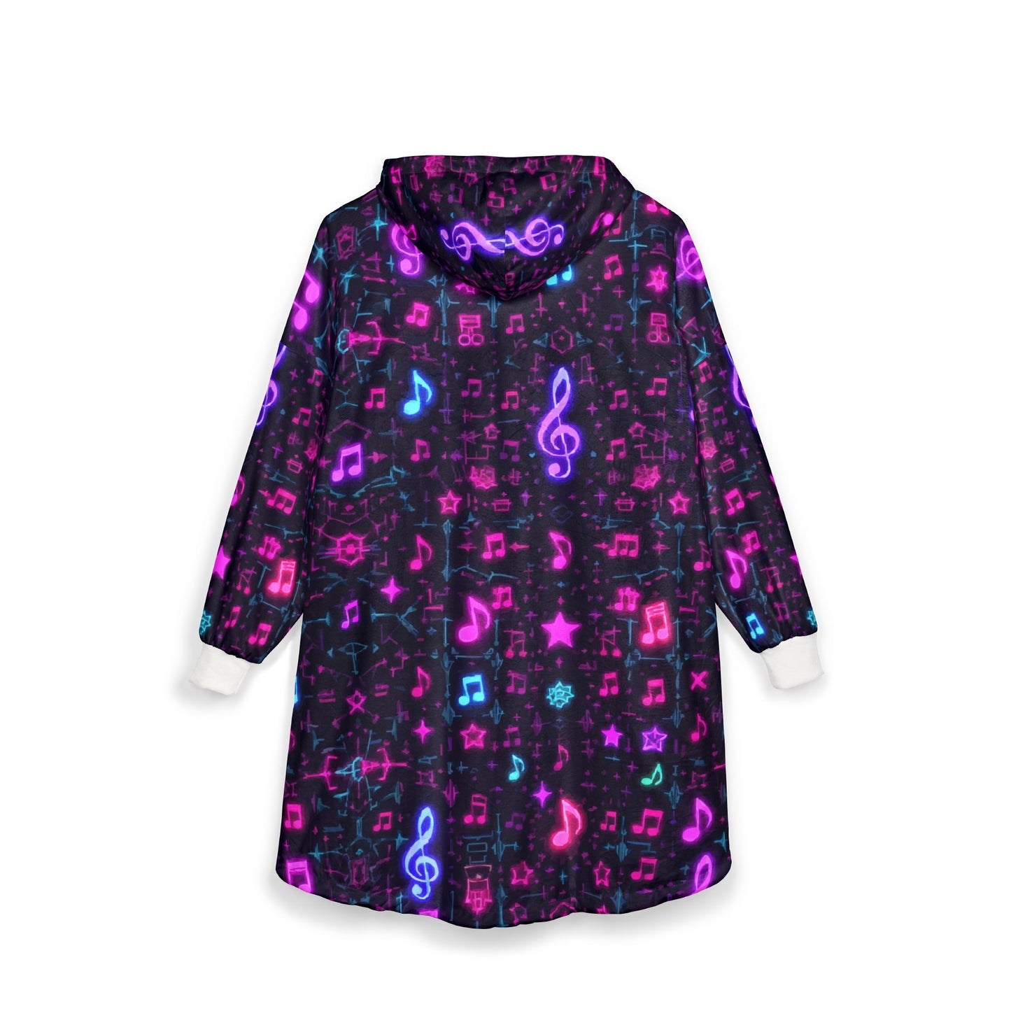 Musical Note Hooded Blanket
