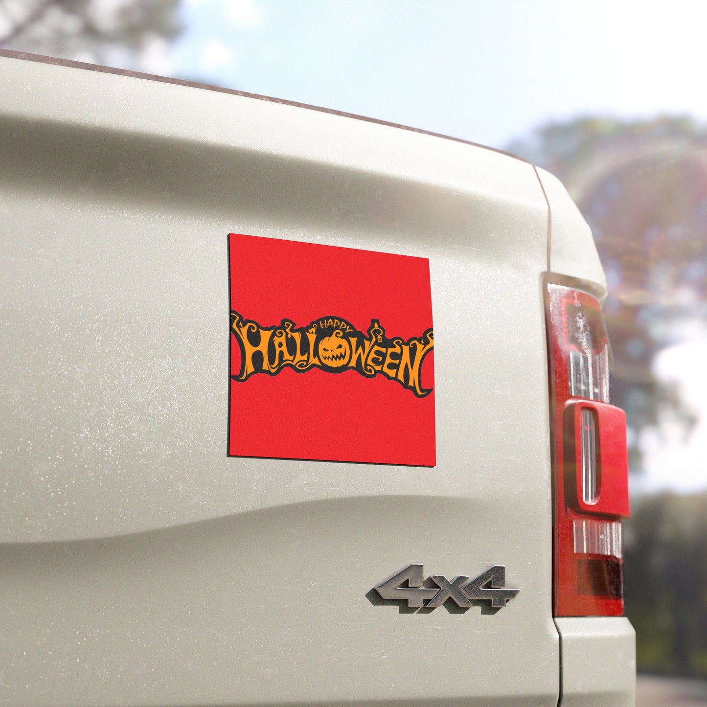 Happy Halloween Car Magnets, Festive Auto Decals, Halloween Decor, Seasonal Gifts, Holiday Accessories