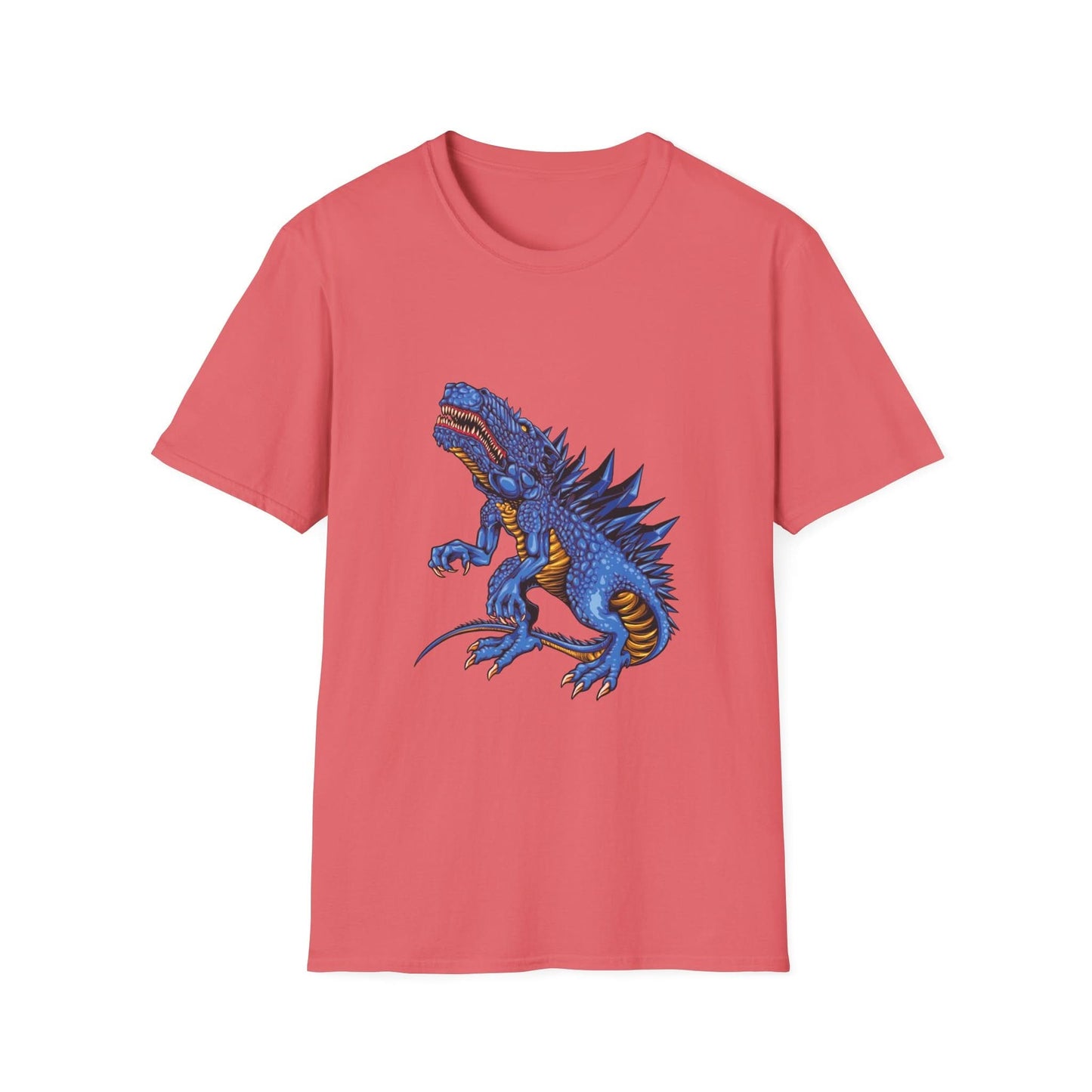 Scary Blue Dinosaur Monster - Mleem