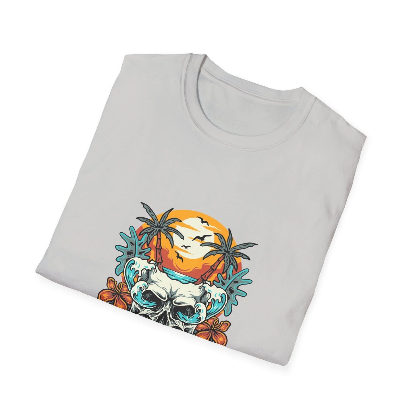 Skull Summer Beach - Mleem