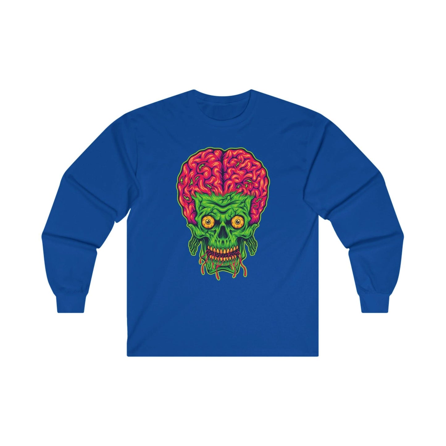 Creepy Zombie Head Skull - Mleem