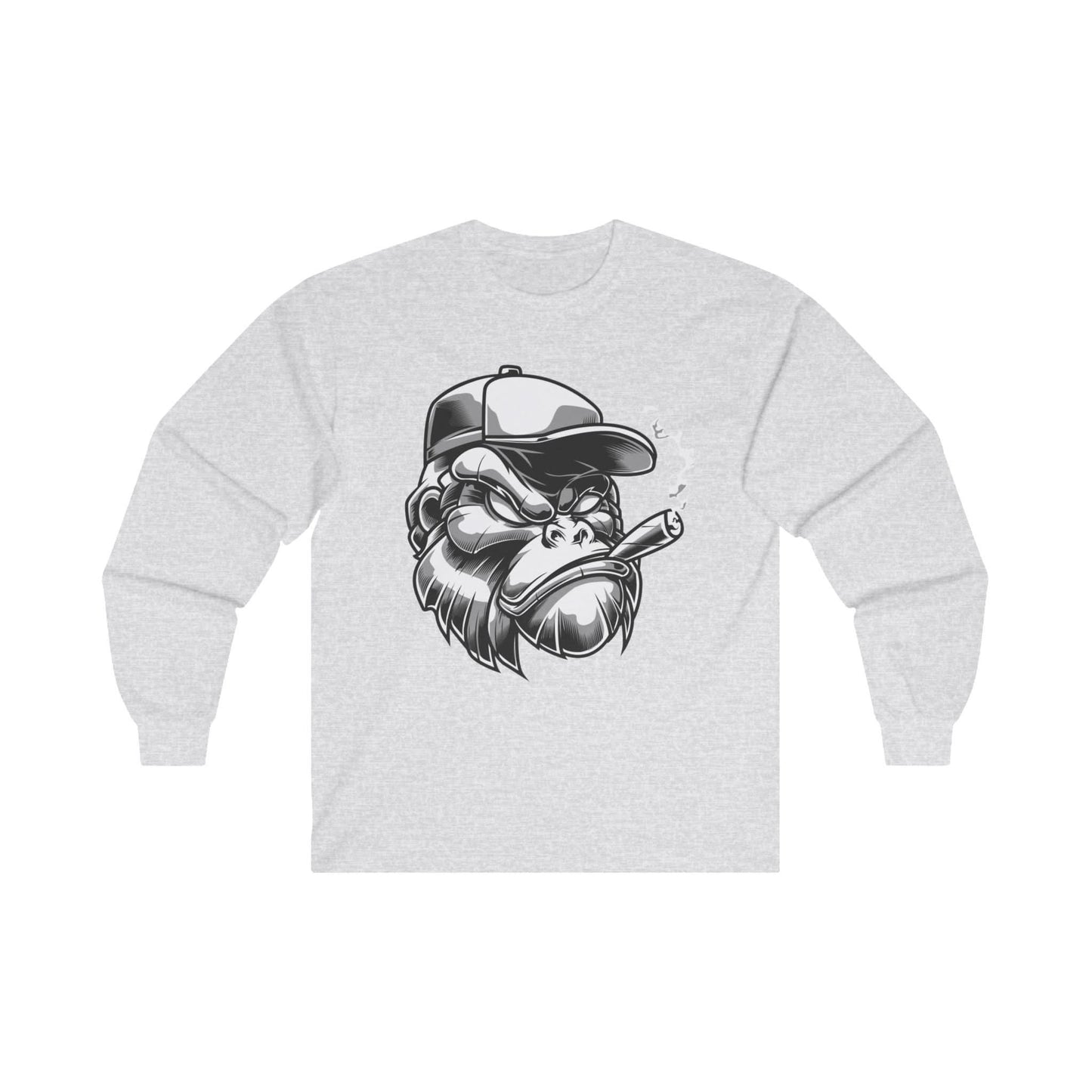 B&W Gorilla Head - Mleem