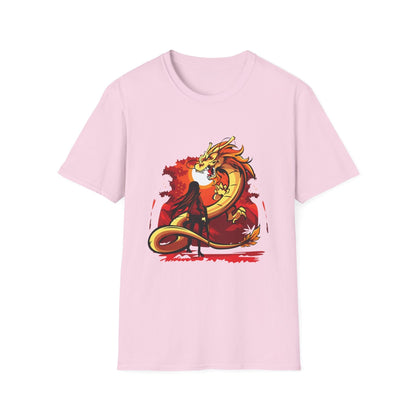 Girl Facing A Dragon - Mleem