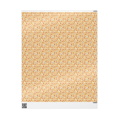 Autumn-Themed Wrapping Paper Bundle, Perfect for Fall Celebrations, Thanksgiving, Birthdays, Gift Wrapping, Craft Projects