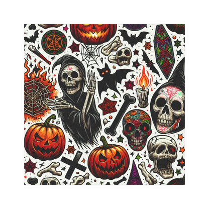 Halloween Car Magnets - Spooky Skull and Pumpkin Designs, Festive Auto Decor for Fall, Trick-or-Treat, Haunted House Parties