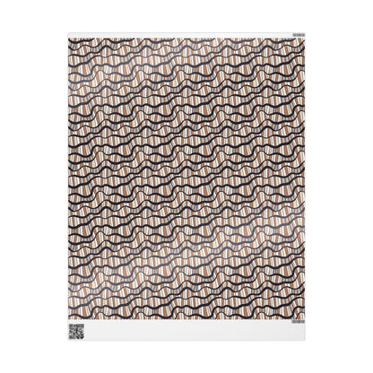 Stylish Wrapping Paper Roll for Gifts, Modern Gift Wrap, Eco-Friendly Wrapping, Holiday Decor, Birthday & Special Occasions