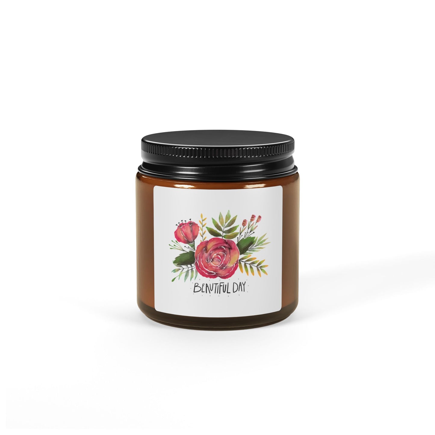 Scented Soy Candle | Floral Home Decor, Eco-Friendly, Aromatherapy