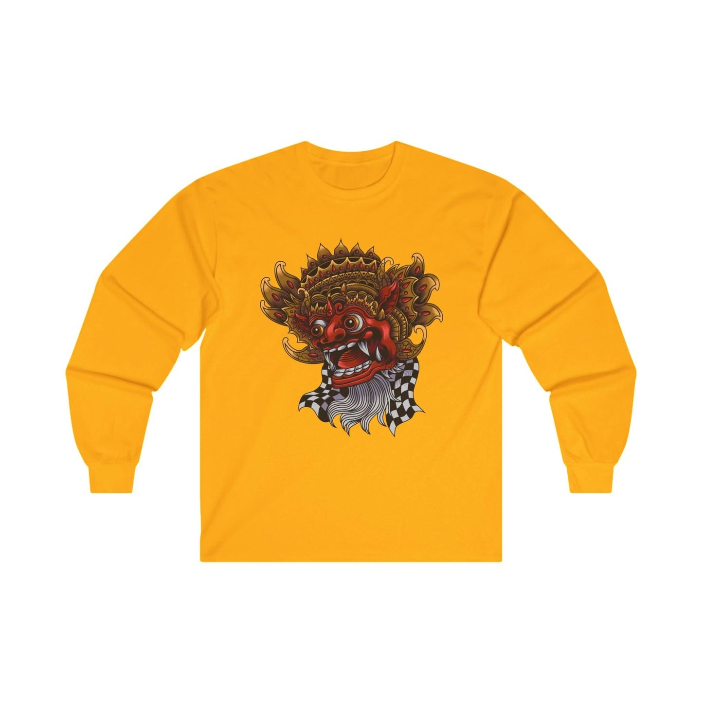 Barong Ball Mask Illustration - Mleem