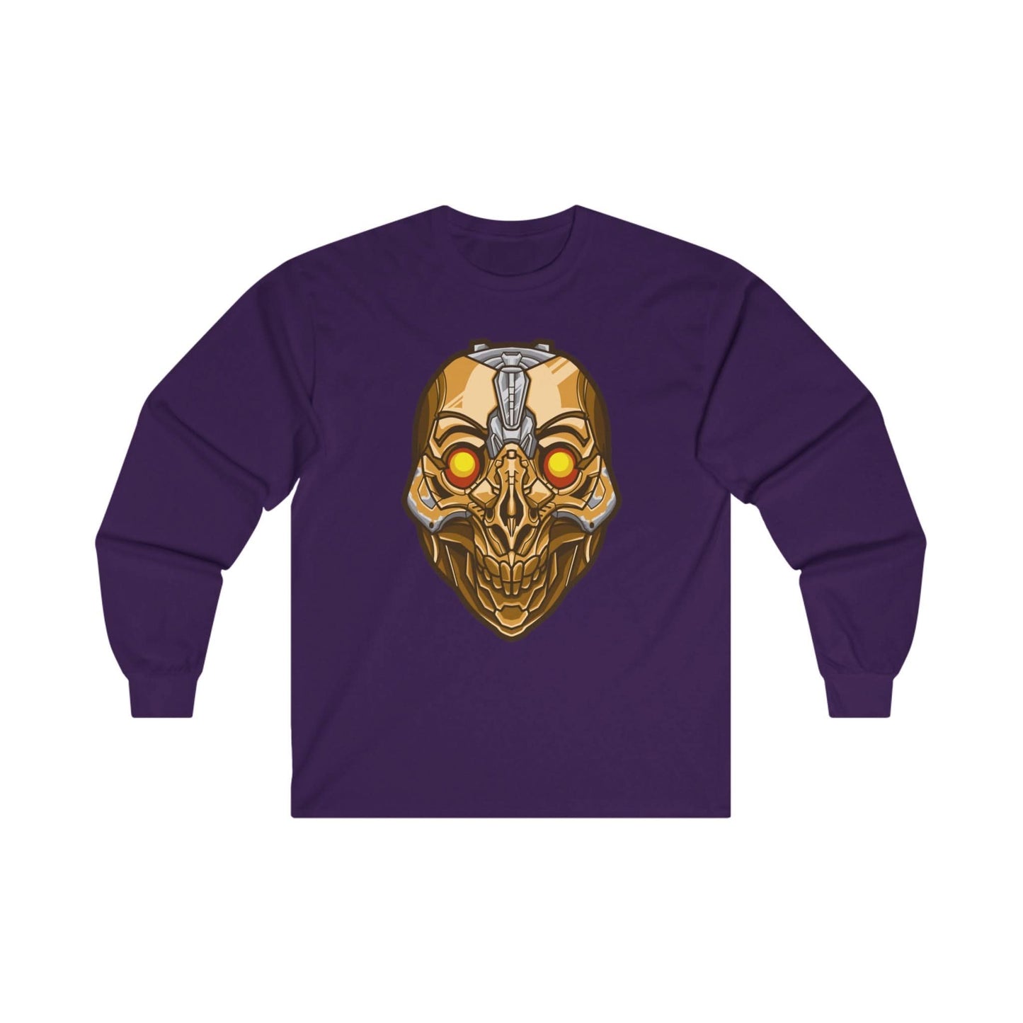 Skull Robot Head Mascot - Mleem