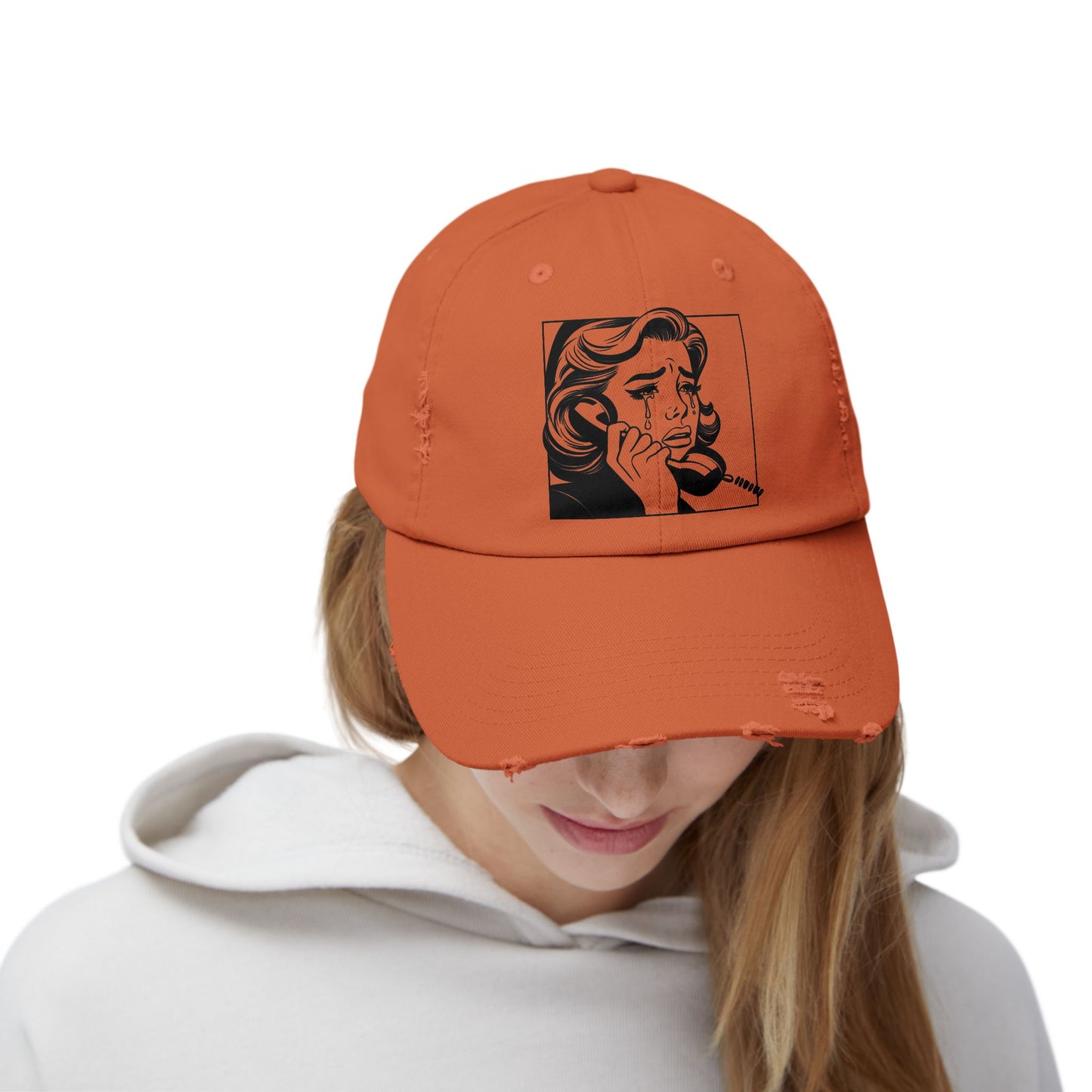 Vintage-Inspired Unisex Distressed Cap | Casual Style Hat for Everyday Wear, Perfect for Gift-Giving, Outdoor Activities, and More!