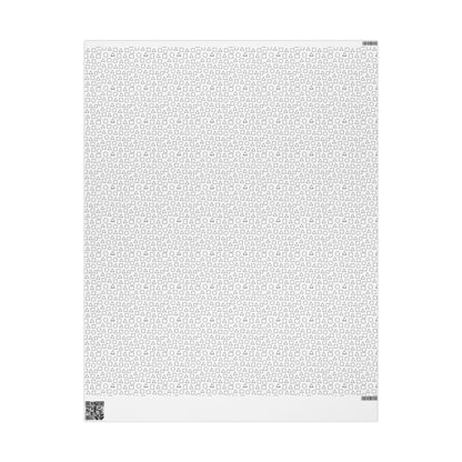 Chic Minimalist Wrapping Paper, Modern Gift Wrap, Geometric Patterns, Eco-Friendly Gift Packaging, Perfect for All Occasions