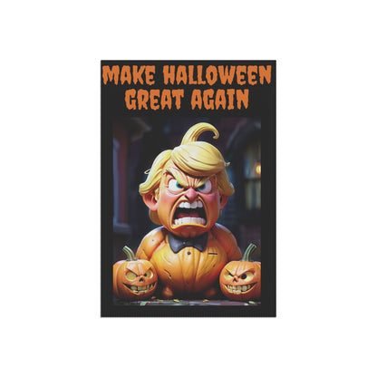 Halloween Garden Banner, Spooky House Décor, Fall Yard Sign, Halloween Decoration, Funny Pumpkin Banner, Outdoor Halloween Festivities