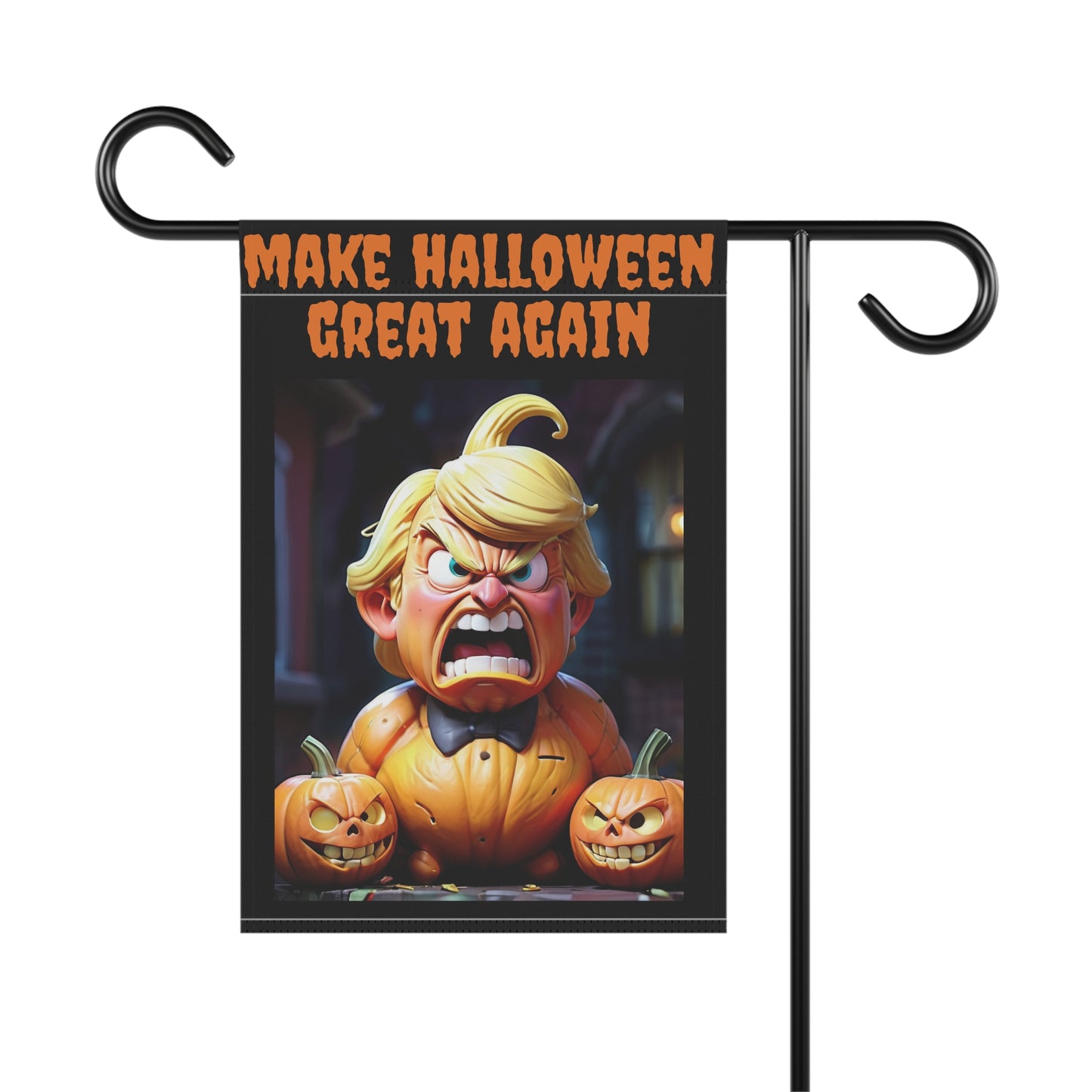Halloween Garden Banner, Spooky House Décor, Fall Yard Sign, Halloween Decoration, Funny Pumpkin Banner, Outdoor Halloween Festivities