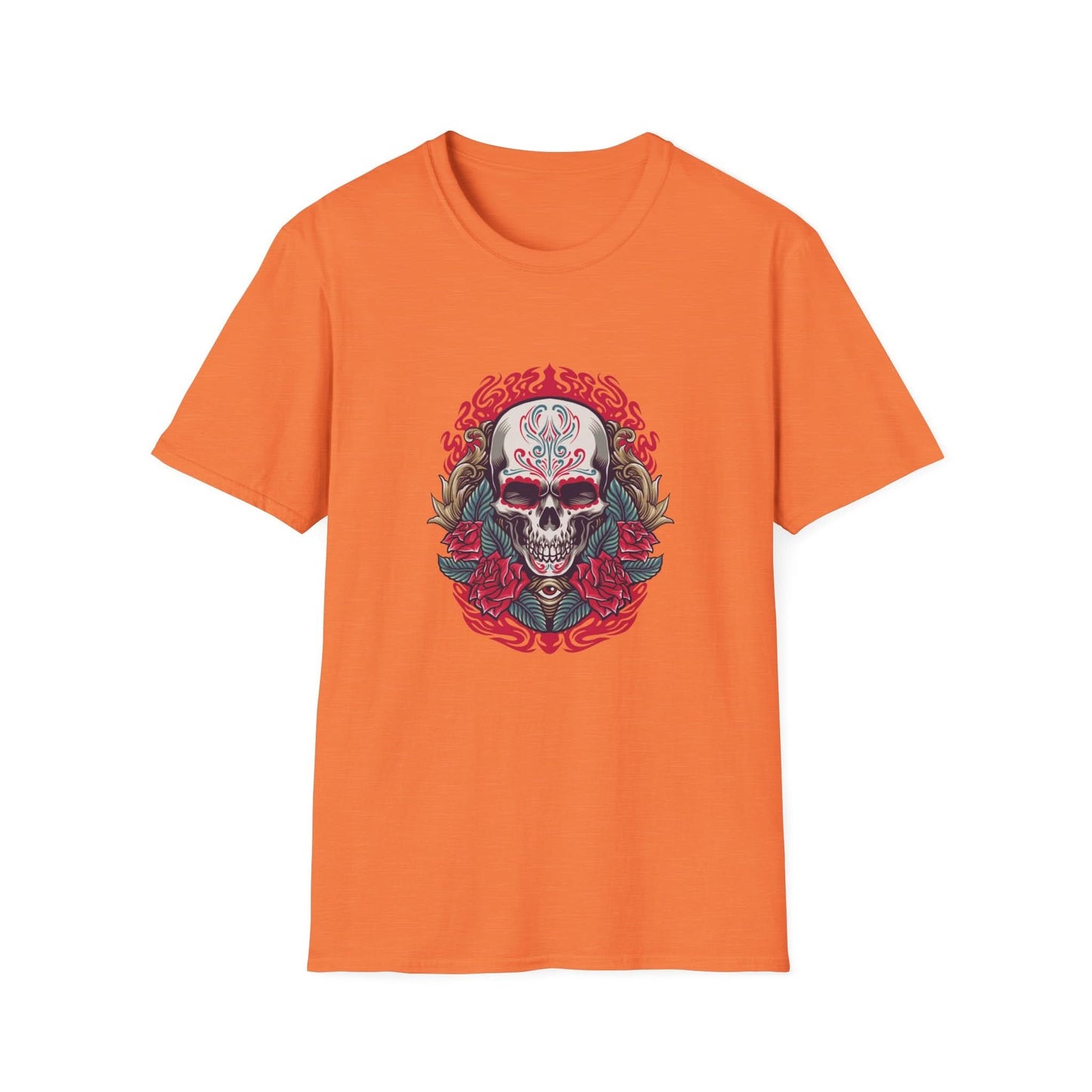 Skull Illustration Dia de Los Muertos - Mleem