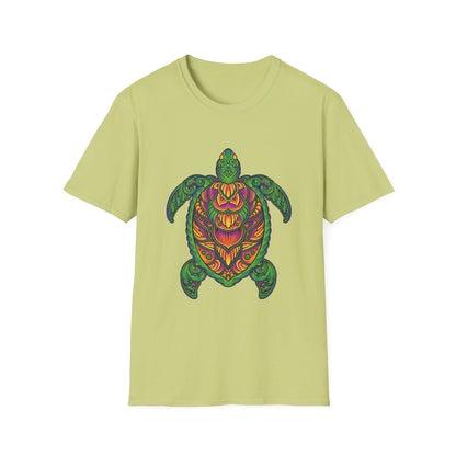 Turtle Floral Vintage Ornament - Mleem