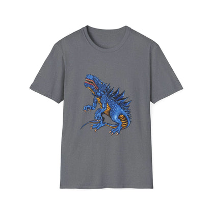 Scary Blue Dinosaur Monster - Mleem