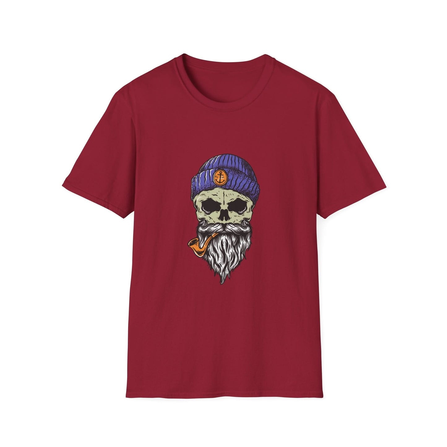 Skull Beard Illustration - Mleem
