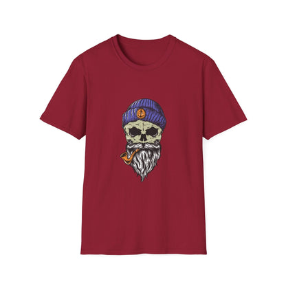 Skull Beard Illustration - Mleem