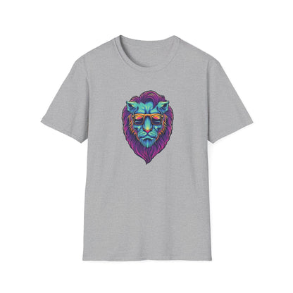 Lion Head with Sunglasses Psychedelic - Mleem