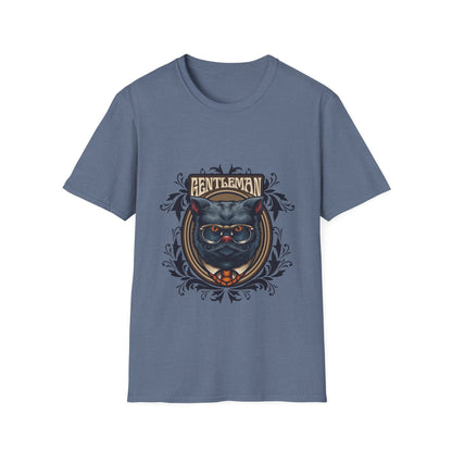 Animal Grey Cat with Framed Ornaments - Mleem