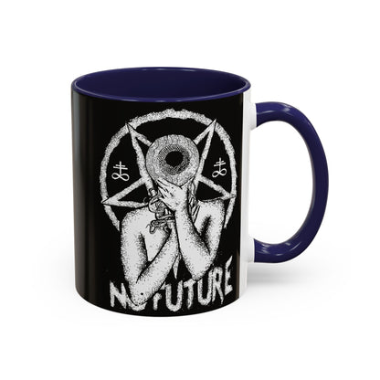 Gothic Ceramic Coffee Mug – Dark Art, Unique Gift, Halloween Decor, Witchy Vibe, Spooky Homeware