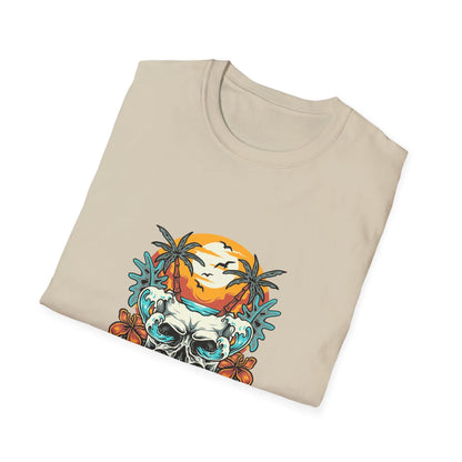 Skull Summer Beach - Mleem