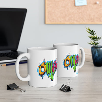 Colorful Graffiti Ceramic Mug