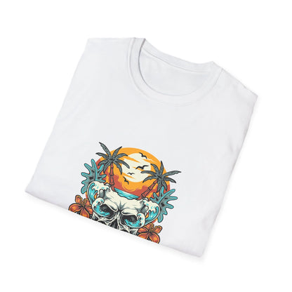 Skull Summer Beach - Mleem