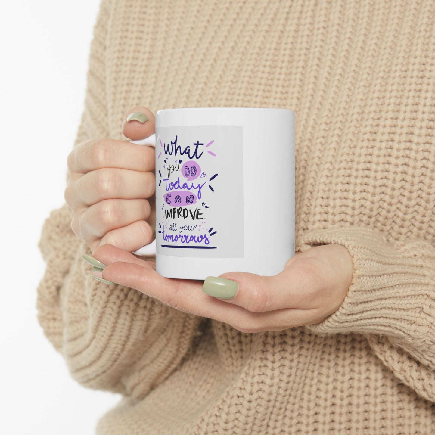 MLEEM - Floral Ceramic Mug