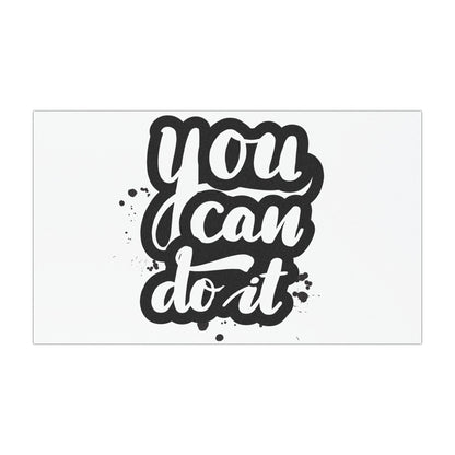 Inspirational Car Magnets - Motivational Sticker for Vehicles, Outdoor Decor, Gift, Positive Quote, You Can Do It