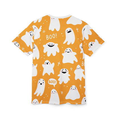 Cute Ghosts Halloween Unisex Tee, Fun Graphic Shirt, Spooky Season Apparel, Boo Ghost T-shirt, Halloween Costume Top