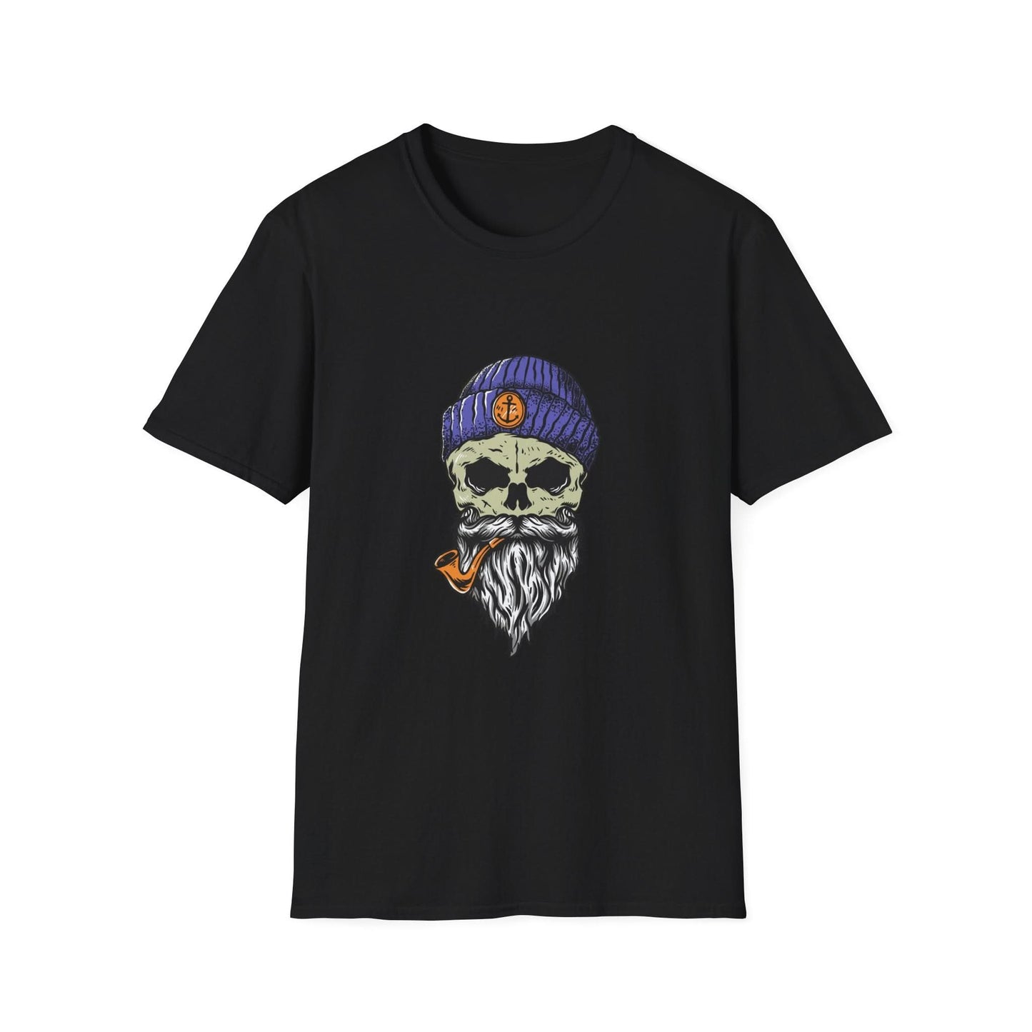 Skull Beard Illustration - Mleem
