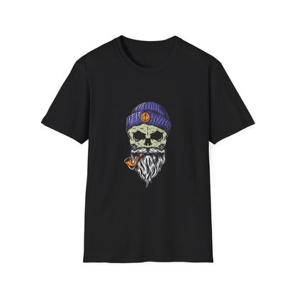 Skull Beard Illustration - Mleem