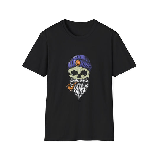 Skull Beard Illustration - Mleem