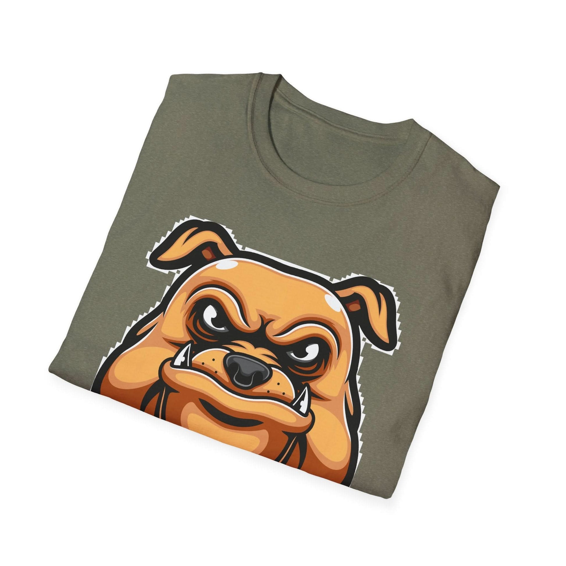 Bulldog Head Mascot - Mleem