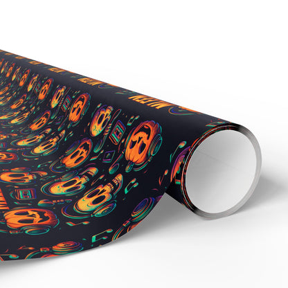 Festive Wrapping Paper, Unique Gift Wrap, Holiday Wrapping, Birthday Wrap, Eco-Friendly Paper, Halloween Gift Wrap