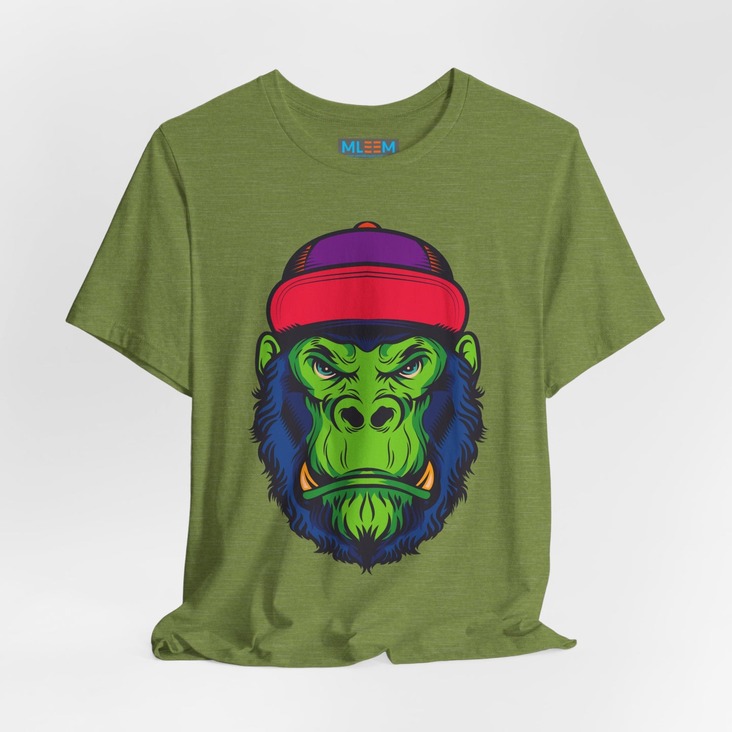 Vibrant Gorilla Graphic Tee - Unisex Short Sleeve T-Shirt