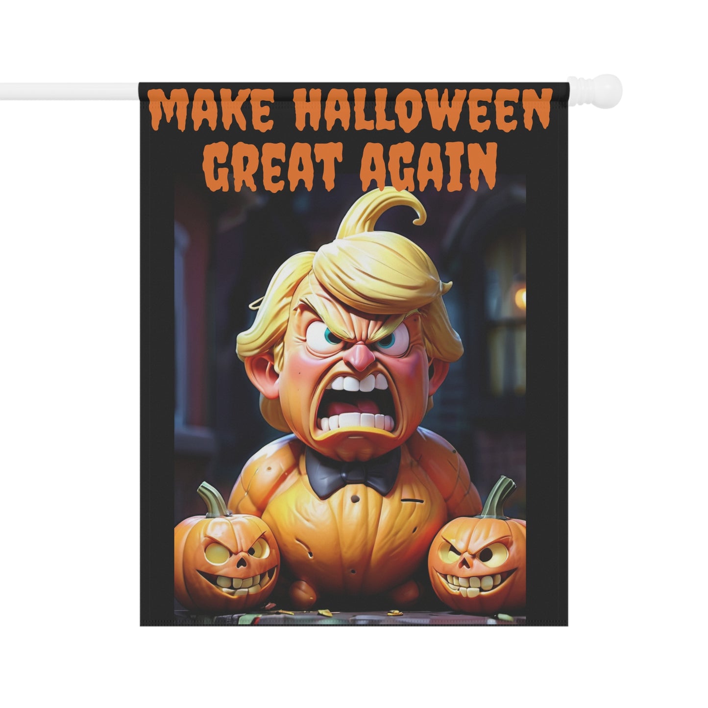 Halloween Garden Banner, Spooky House Décor, Fall Yard Sign, Halloween Decoration, Funny Pumpkin Banner, Outdoor Halloween Festivities
