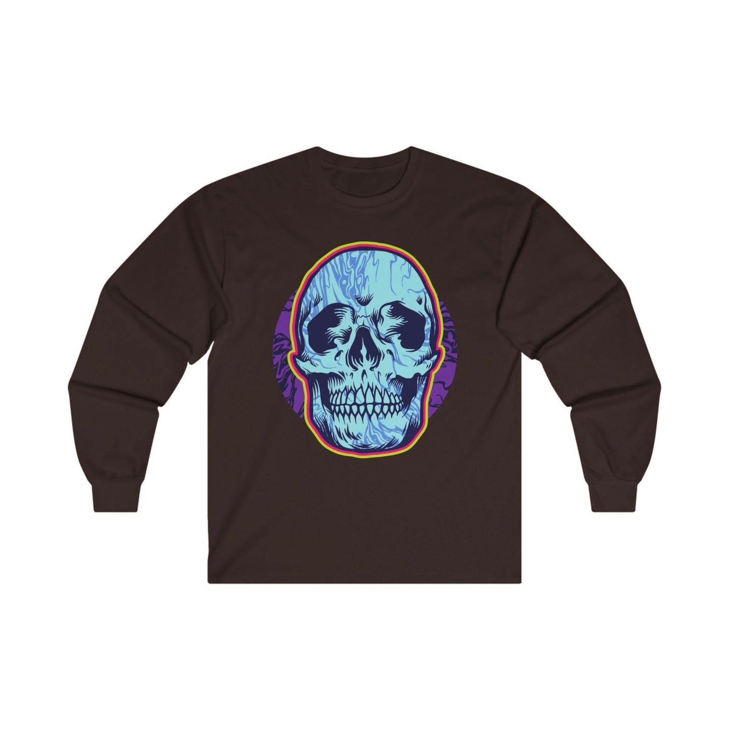 Psychedelic Skull Head - Mleem