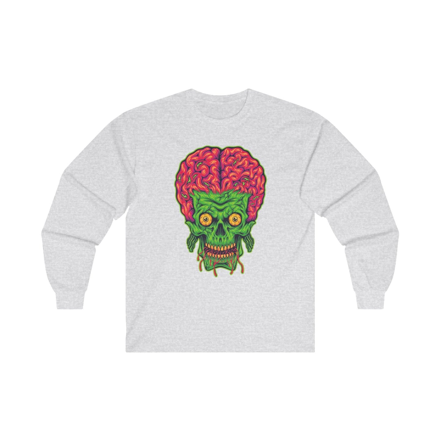 Creepy Zombie Head Skull - Mleem