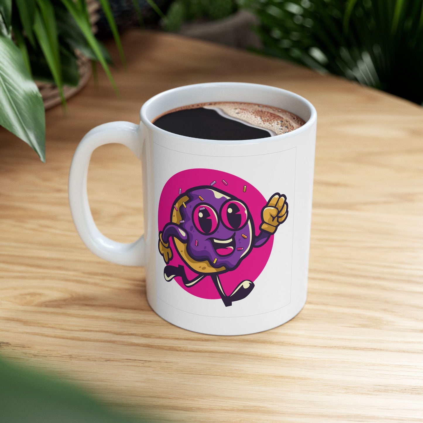 Vibrant Superhero Ceramic Mug