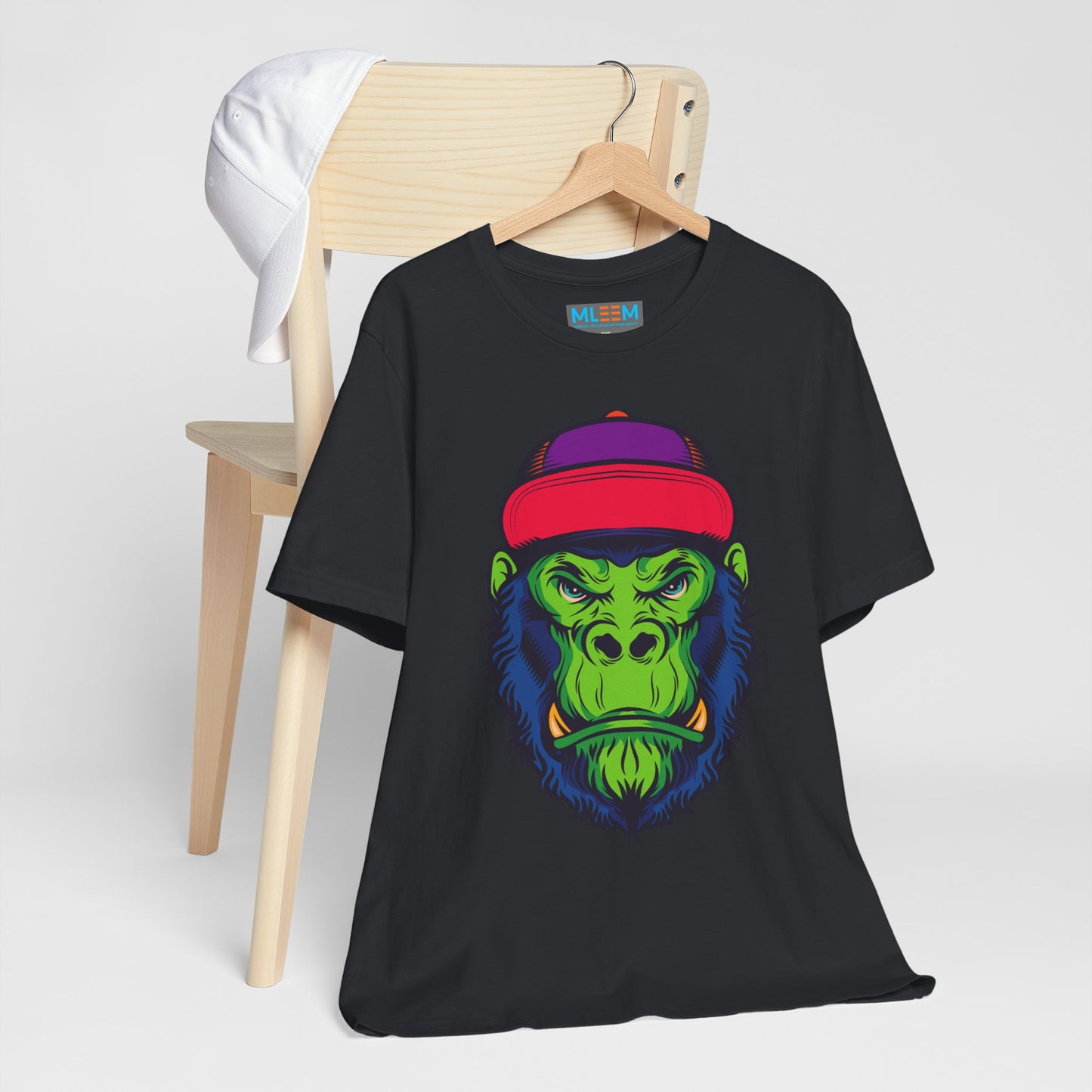 Vibrant Gorilla Graphic Tee - Unisex Short Sleeve T-Shirt