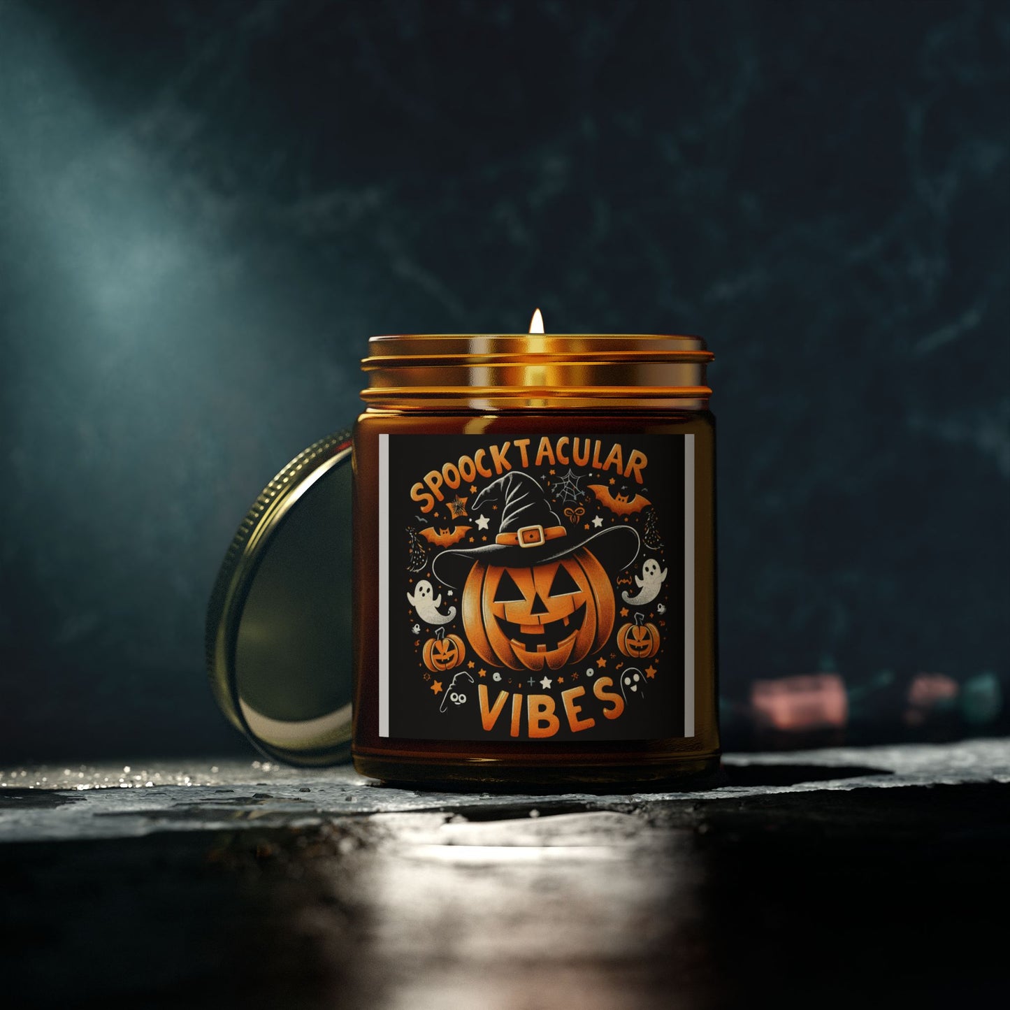 Halloween Scented Candles | Spooktacular Vibes | Cozy Home Decor | Fall Gifts | Pumpkin Candles | Aromatherapy for Autumn