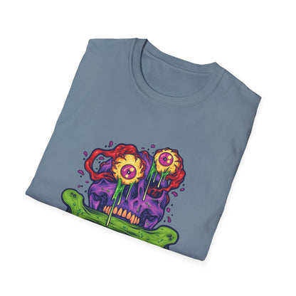 Scary Zombie Eyeball Skull Head - Mleem