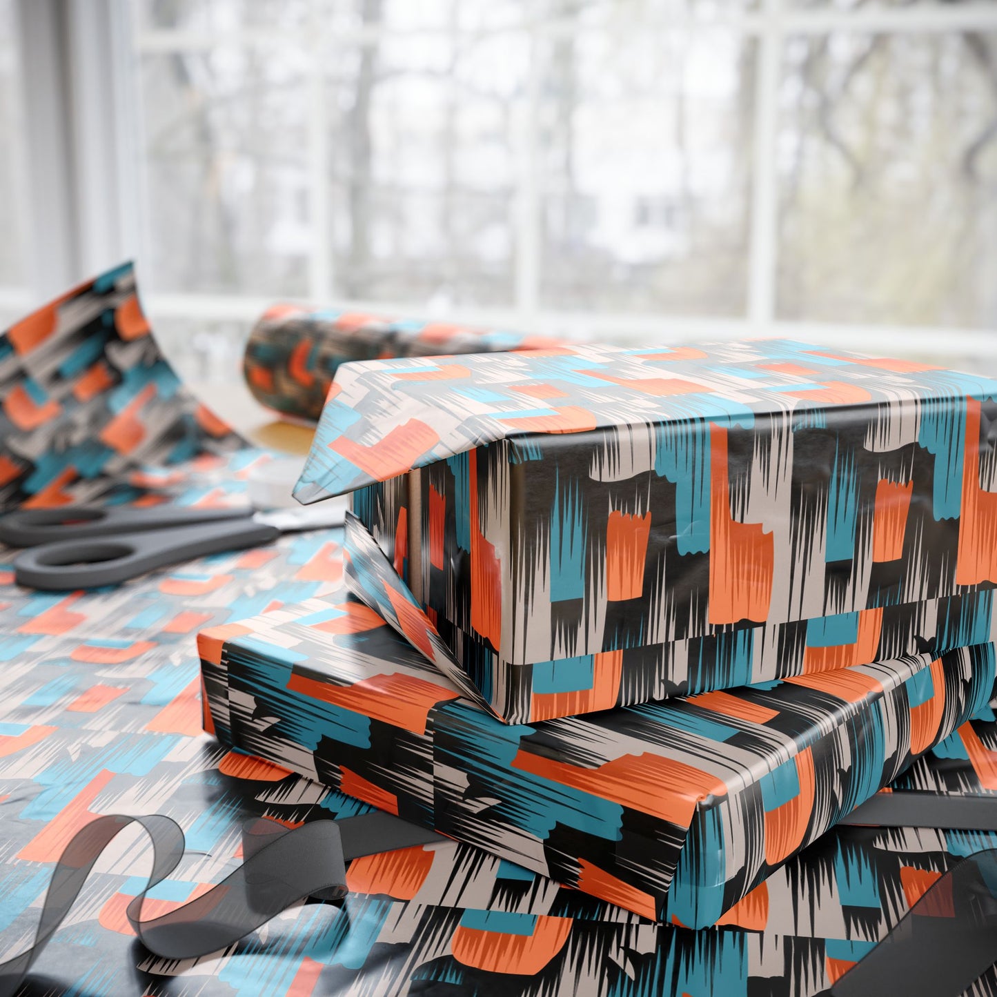 Artistic Gift Wrapping Paper Roll | Modern Pattern | Holiday & Birthday Wrap, Eco-Friendly Gift Wrap, Unique Gift Wrap Ideas, Stylish [...]