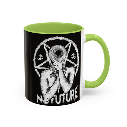 Gothic Ceramic Coffee Mug – Dark Art, Unique Gift, Halloween Decor, Witchy Vibe, Spooky Homeware