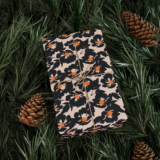 Beautiful Floral Wrapping Papers for Special Gifts, Eco-Friendly Gift Wrap, Birthday, Holiday, Shower, or Any Occasion