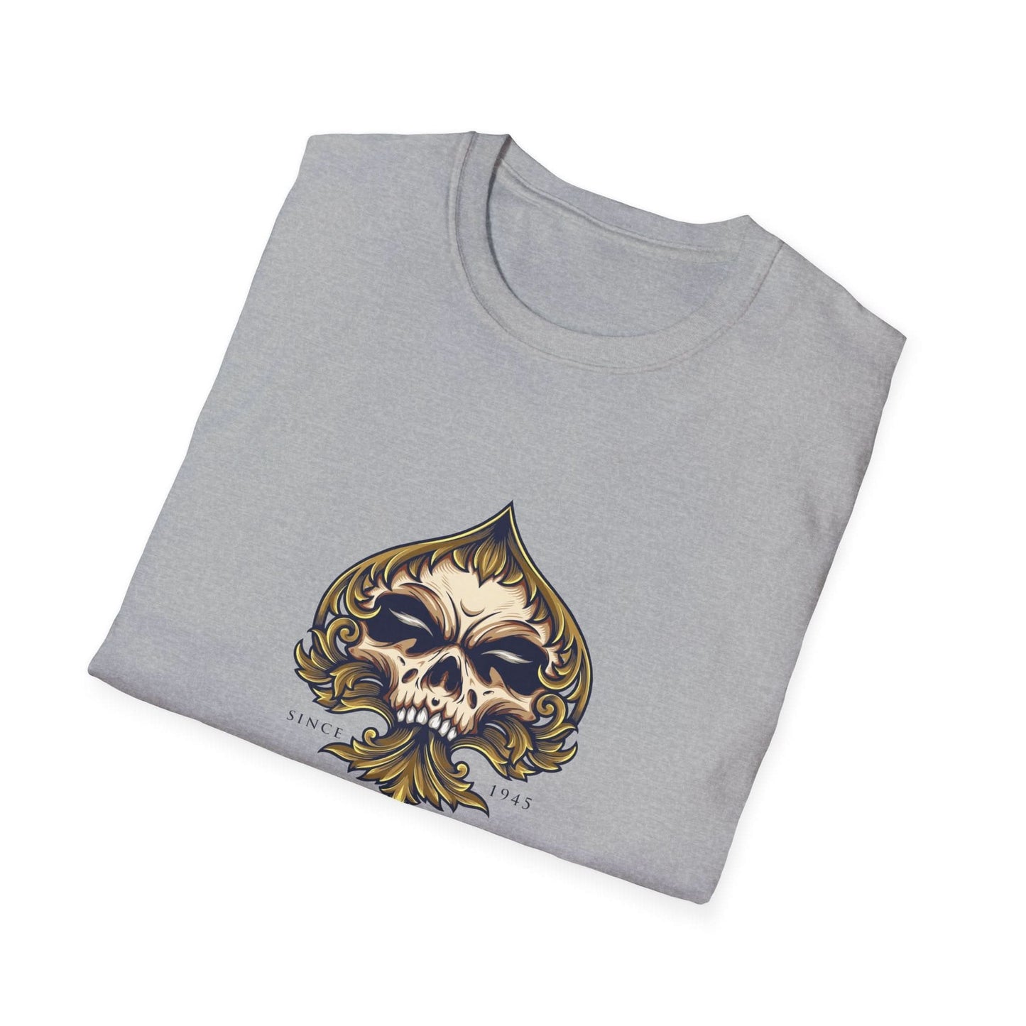 Skull Playing Card with Ornate Luxury - Mleem