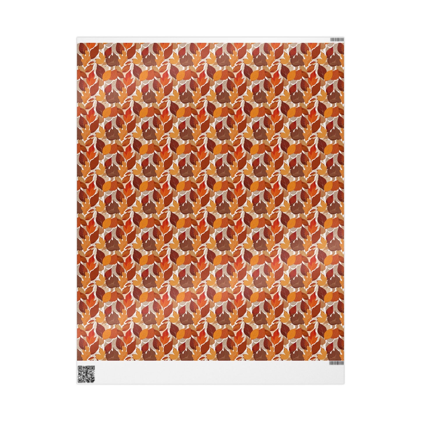 Autumn Leaf Wrapping Paper, Fall Gift Wrap, Eco-Friendly Gift Wrap, Thanksgiving Decor, Seasonal Paper